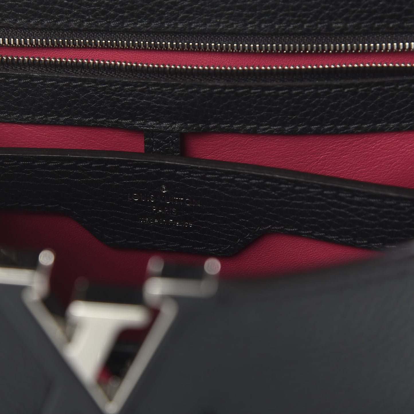 Taurillon Ayers Capucines PM Black