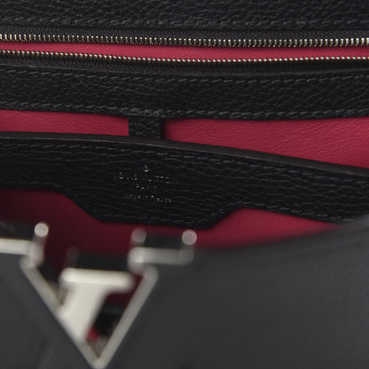 Louis Vuitton Taurillon Ayers Capucines PM Black 8 of 9