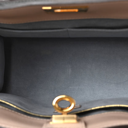 Louis Vuitton Calfskin Monogram On My Side Greige 5 of 8