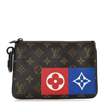Louis Vuitton Monogram Logo Story Zipped Pouch 1 of 6