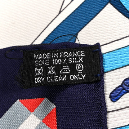 Hermes Silk Les Trophees Scarf 90 2 of 3
