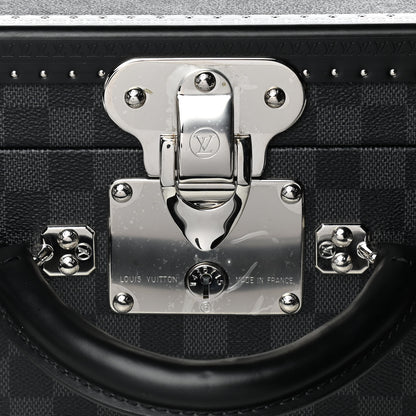 Louis Vuitton Damier Graphite Bisten 65 Suitcase Hard Case Trunk 6 of 11