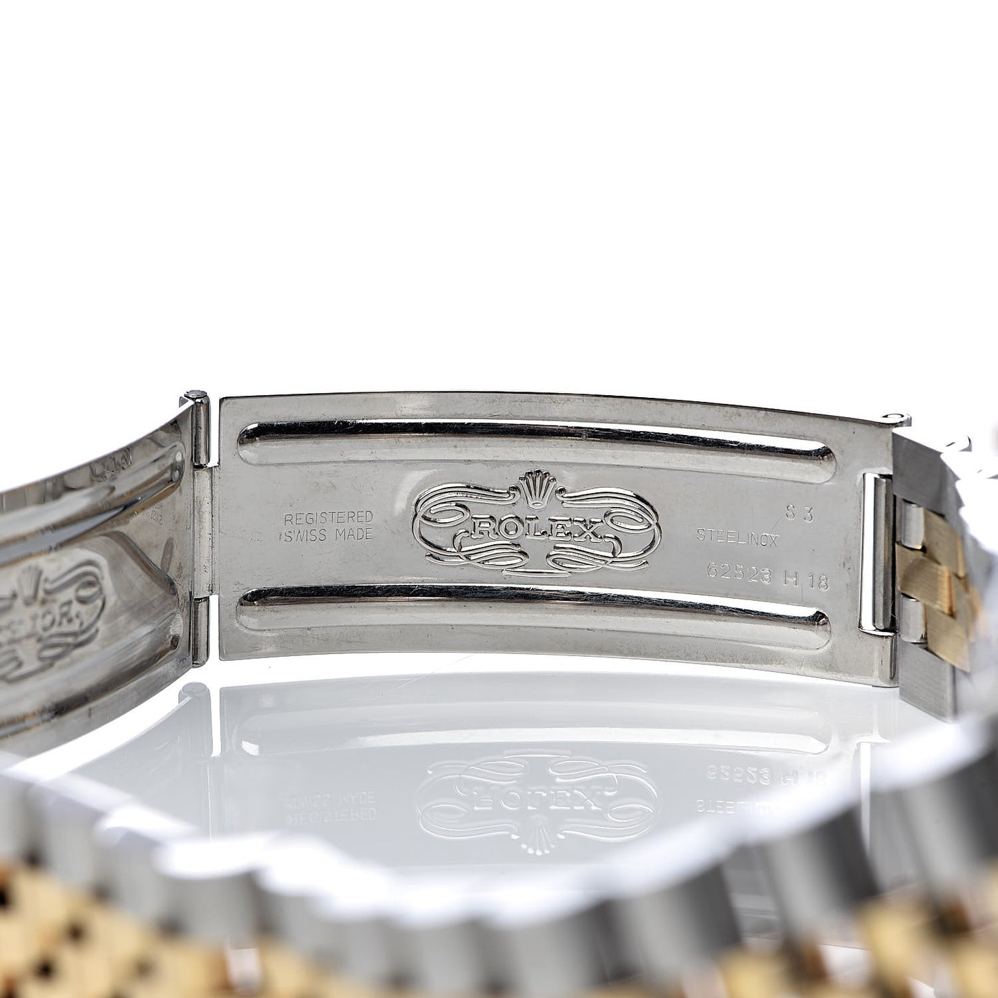 Stainless Steel 18K Yellow Gold Diamond 36mm Oyster Perpetual Datejust Watch Champagne 16233