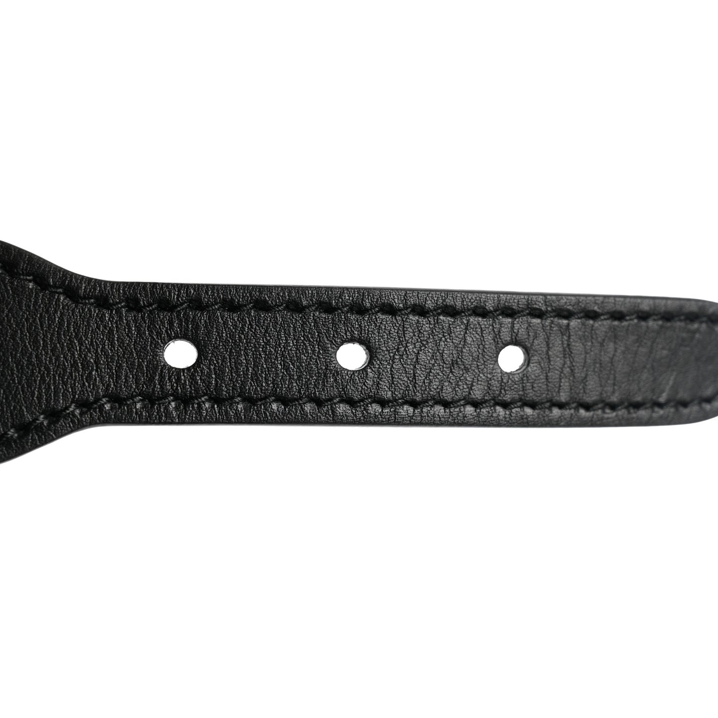 Canvas Embroidered Book Belt 80 32 Black Beige