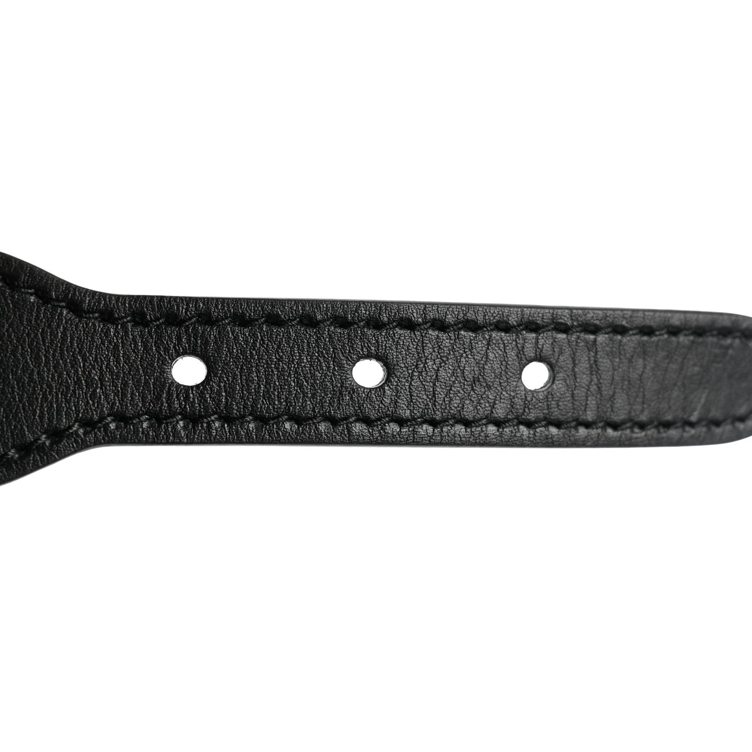 Christian Dior Canvas Embroidered Book Belt 80 32 Black Beige 4 of 7