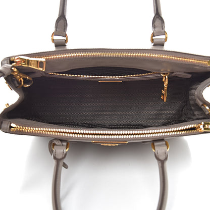 Prada Saffiano Small Galleria Double Zip Tote Argilla 5 of 22