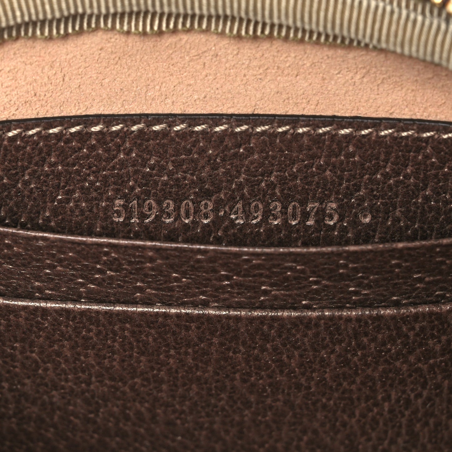 GG Supreme Monogram Ophidia Belted iPhone Case 75 30 Dark Brown