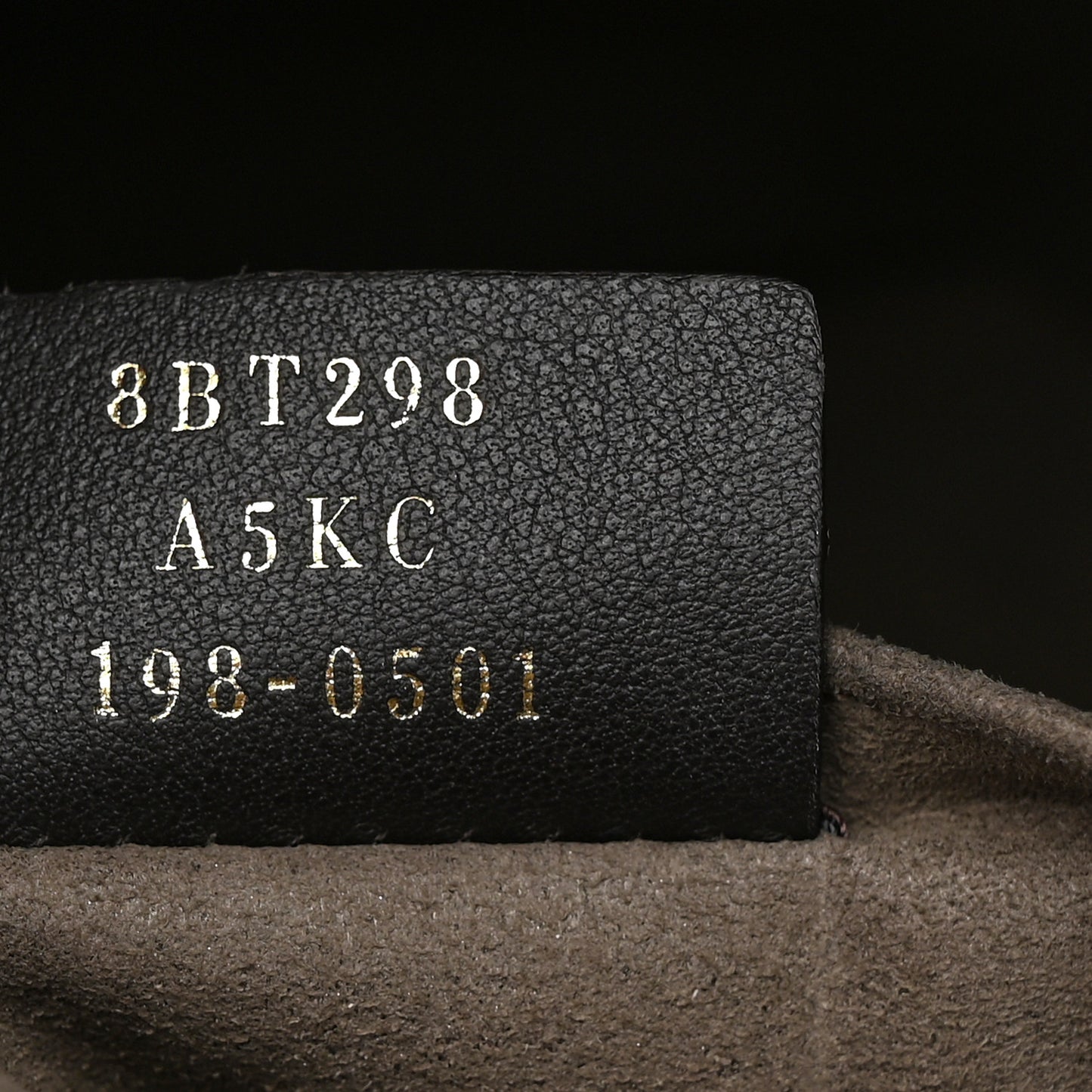 Glazed Fabric Vitello Grace F is Fendi FF 1974 Stamp Patch Grande Mon Tresor Bucket Bag Mogano Panna Black
