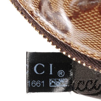 Gucci Crystal Monogram Large Hysteria Clutch 8 of 9