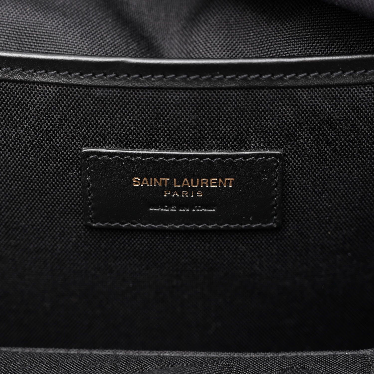 Saint Laurent Nylon Twill Dinosaur Print City Backpack Black Multicolor 6 of 14