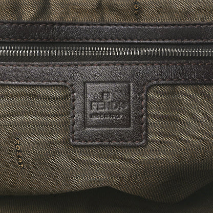 Fendi Zucca Top Handle Tote Tobacco 5 of 9
