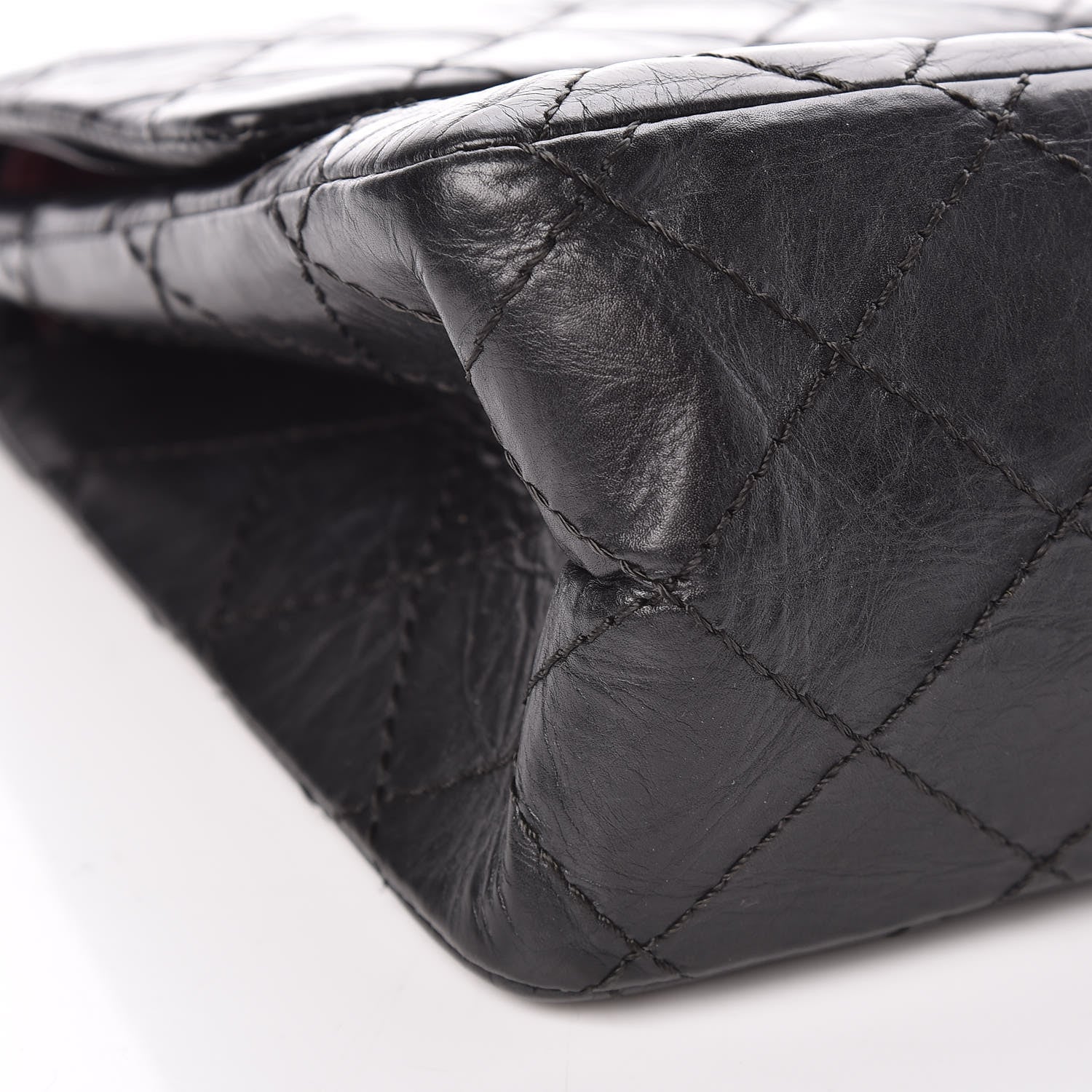 Chanel Aged Calfskin Quilted 2.55 Reissue 226 Flap Black 8 of 12
