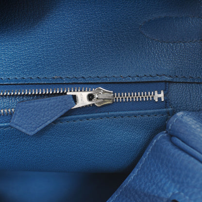 Hermes Togo Birkin 35 Bleu de Galice 9 of 10