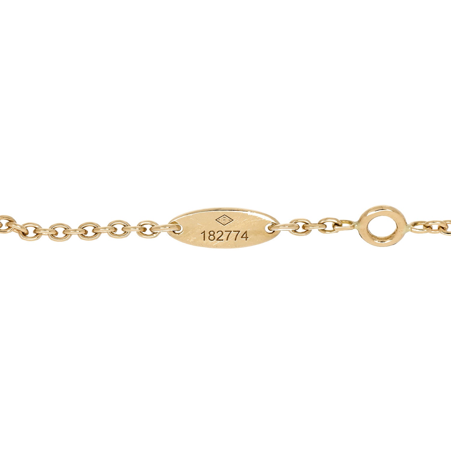 Christian Dior 18K Yellow Gold Diamond Black Onyx Mother of Pearl Rose Celeste Bracelet 5 of 6
