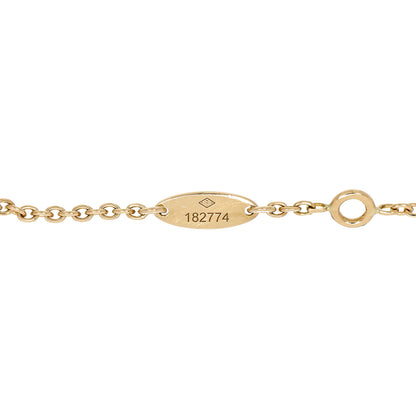Christian Dior 18K Yellow Gold Diamond Black Onyx Mother of Pearl Rose Celeste Bracelet 5 of 6