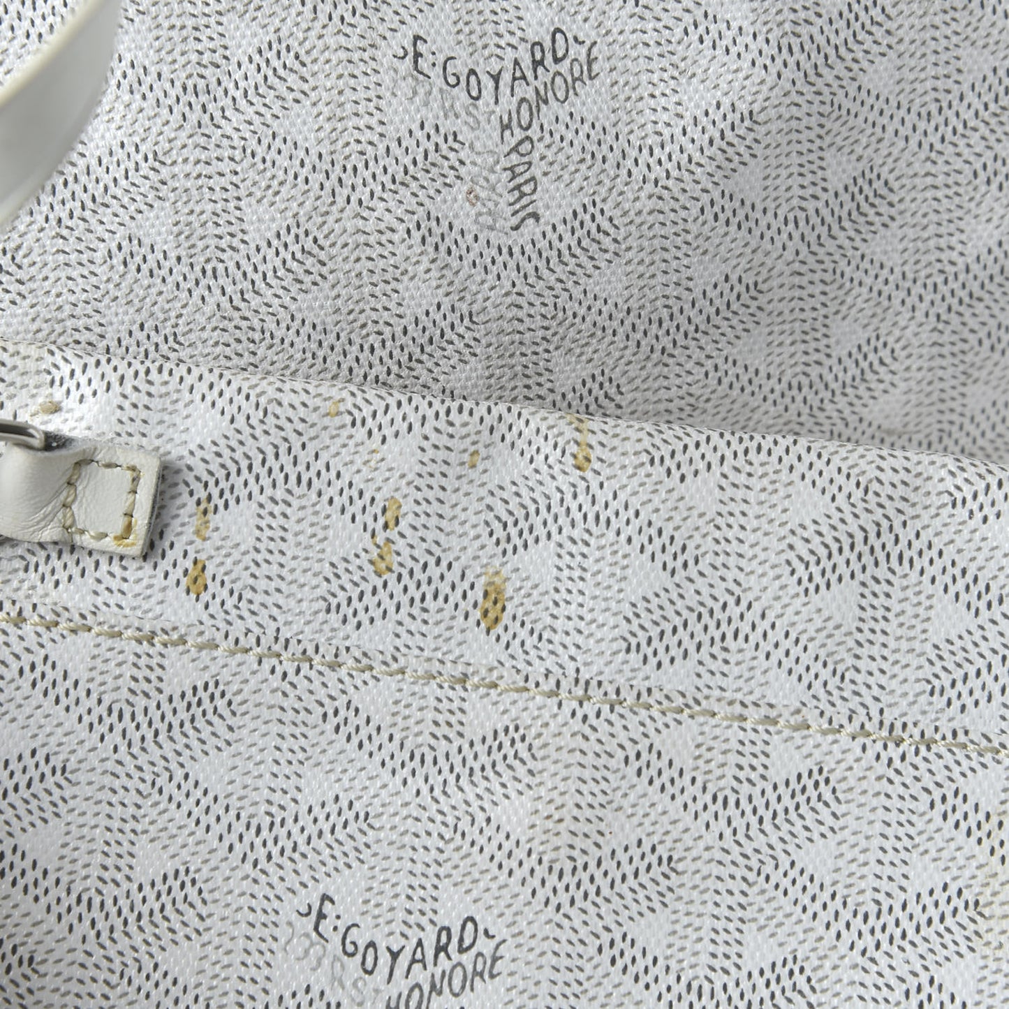 Goyardine Saint Louis PM White