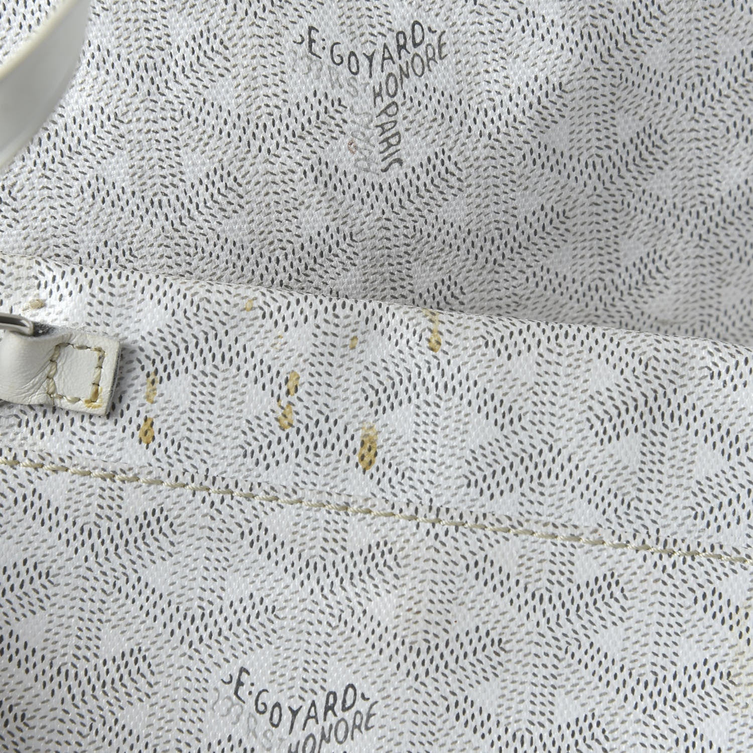 Goyard Goyardine Saint Louis PM White 10 of 11