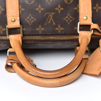Louis Vuitton Monogram Keepall Bandouliere 60 10 of 16
