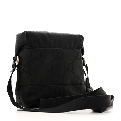Gucci Econyl Nylon Monogram Off The Grid Messenger Bag Black 3 of 12