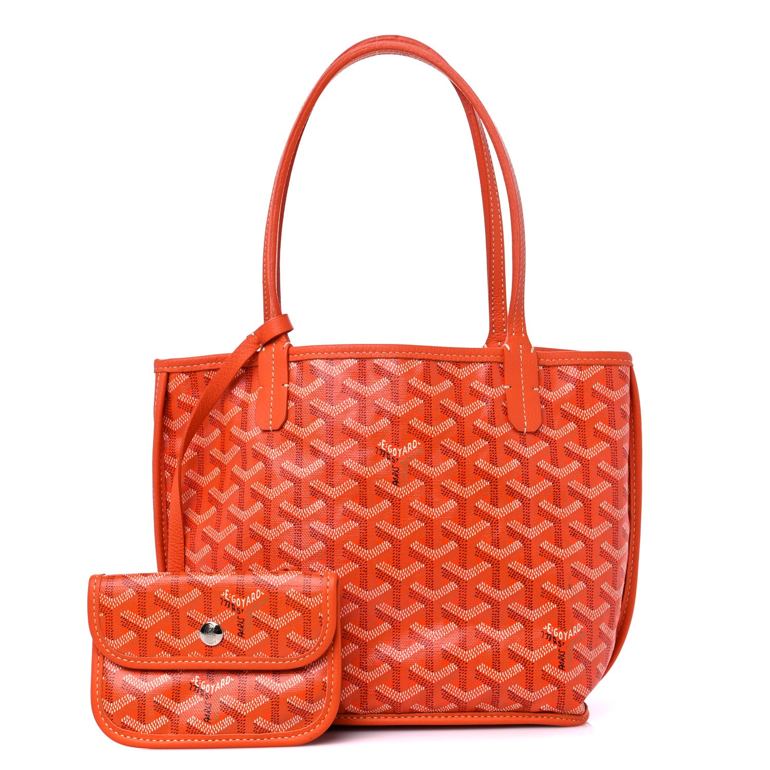 Goyard Goyardine Reversible Mini Anjou Orange 1 of 16