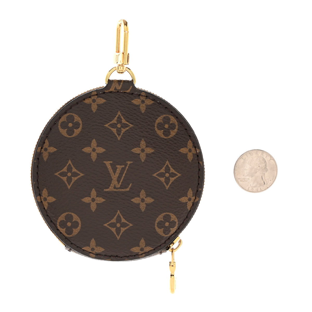 Monogram Multi Pochette Accessories Round Coin Purse