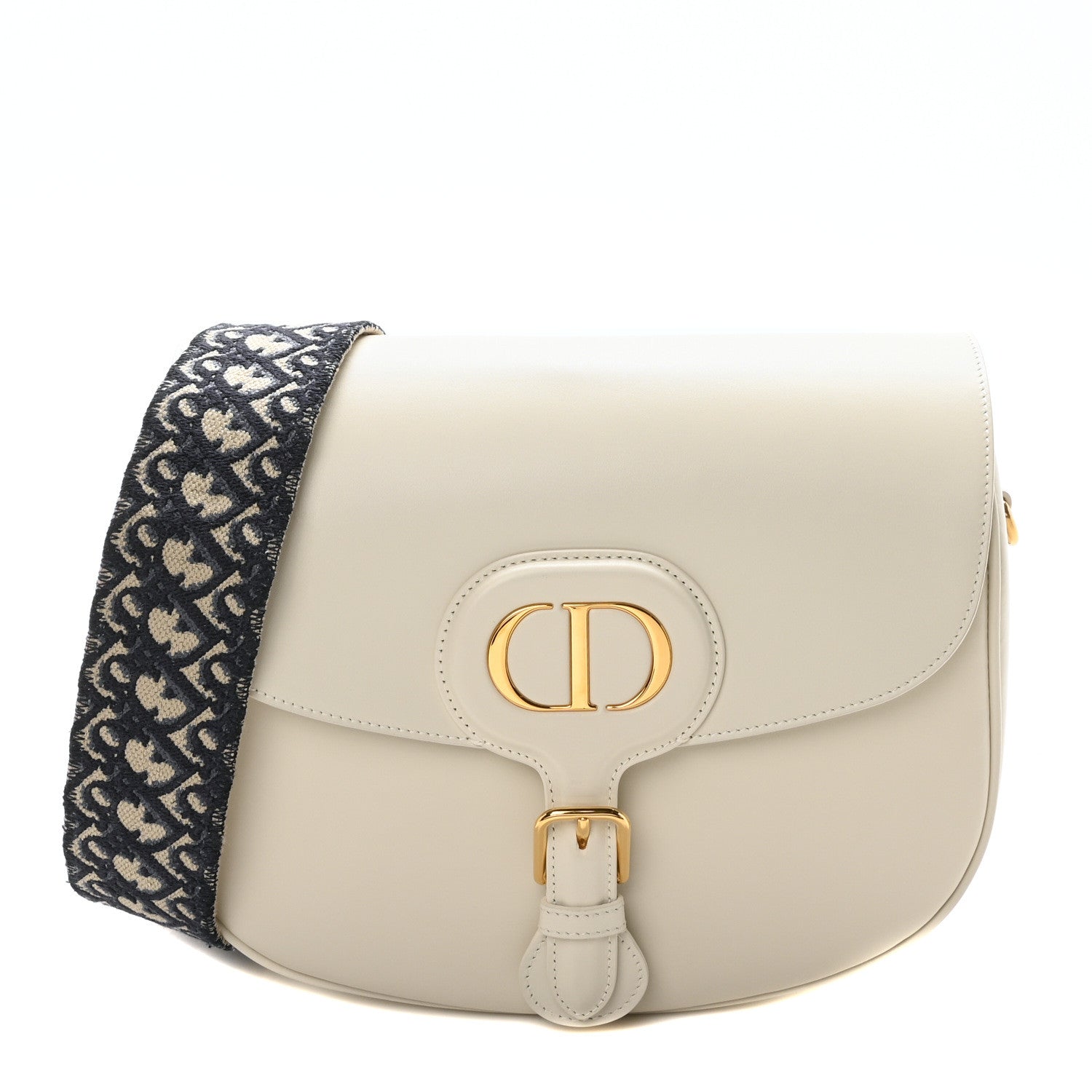 Christian Dior Box Calfskin Large Bobby Flap White 1 of 10