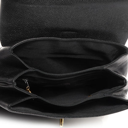 Chanel Caviar CC Backpack Black 5 of 8