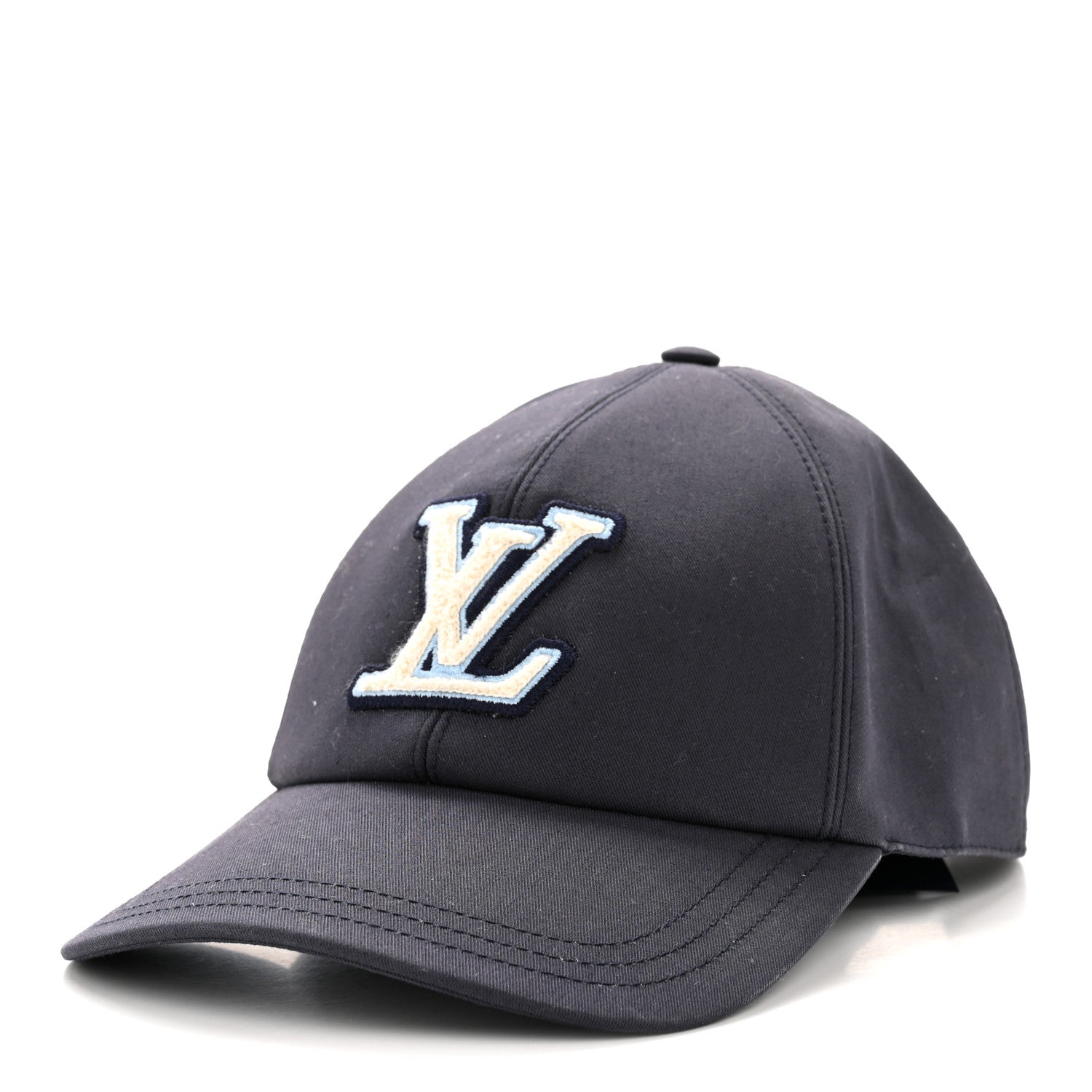 Louis Vuitton Cotton LV Signature Cap M Bleu Marine 1 of 8