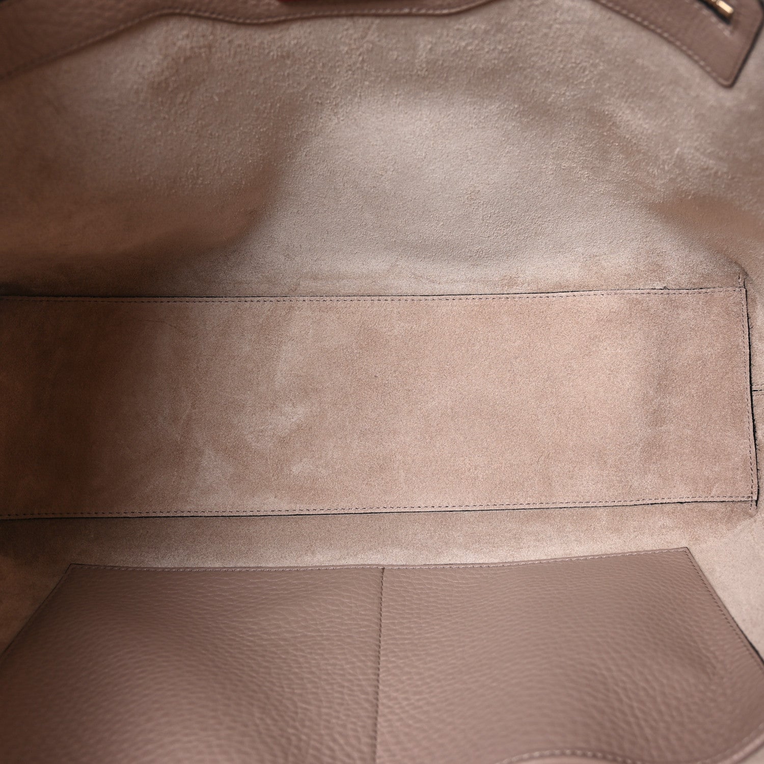 Valentino Garavani Grained Calfskin Small Rockstud Shoulder Tote Poudre 4 of 8