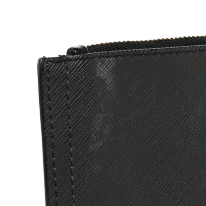 Givenchy Textured Coated Canvas Bambi Print Medium Cosmetic Pouch Black 11 of 13