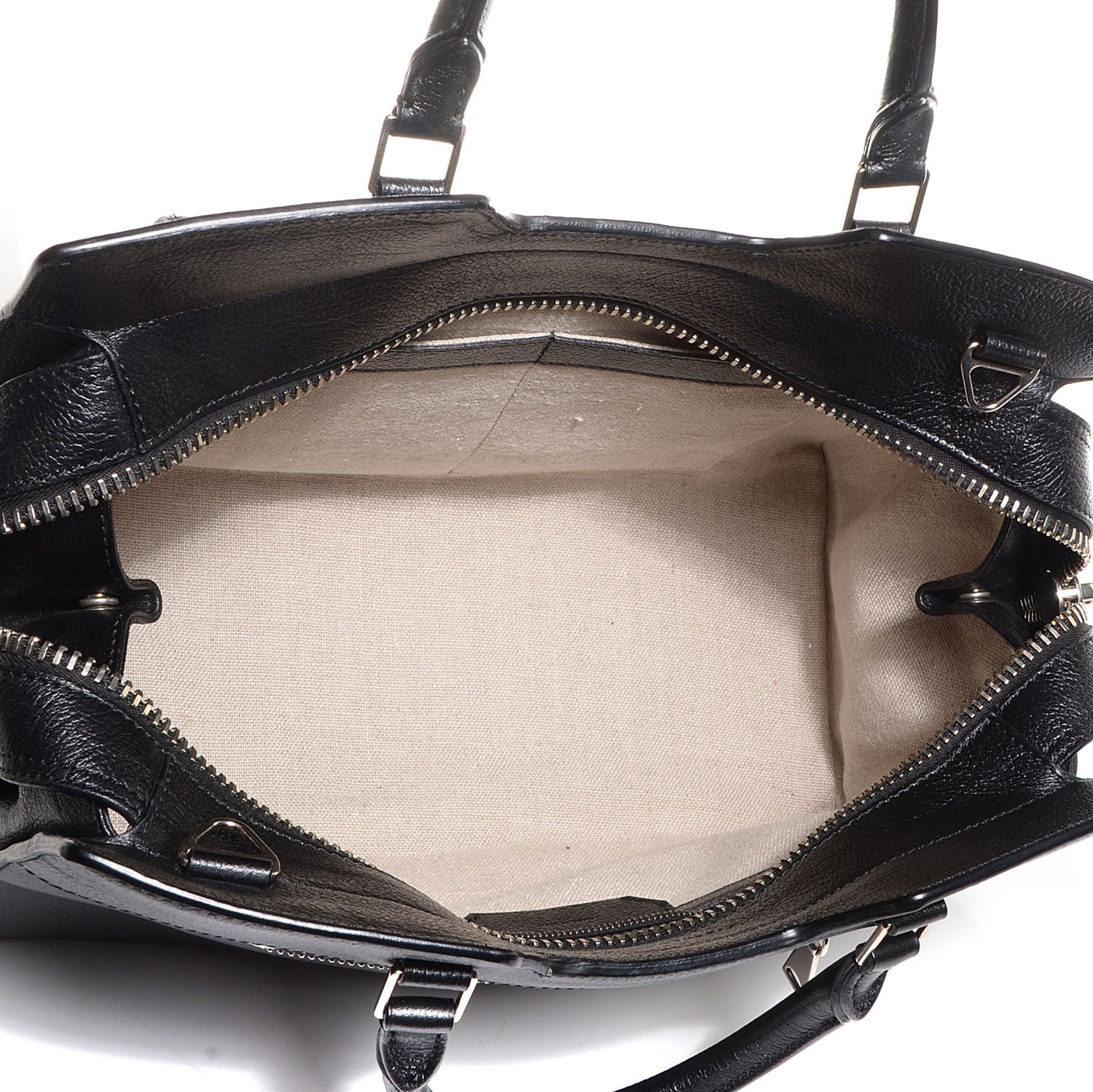 Proenza Schouler Leather PS13 Large Satchel Black 7 of 12