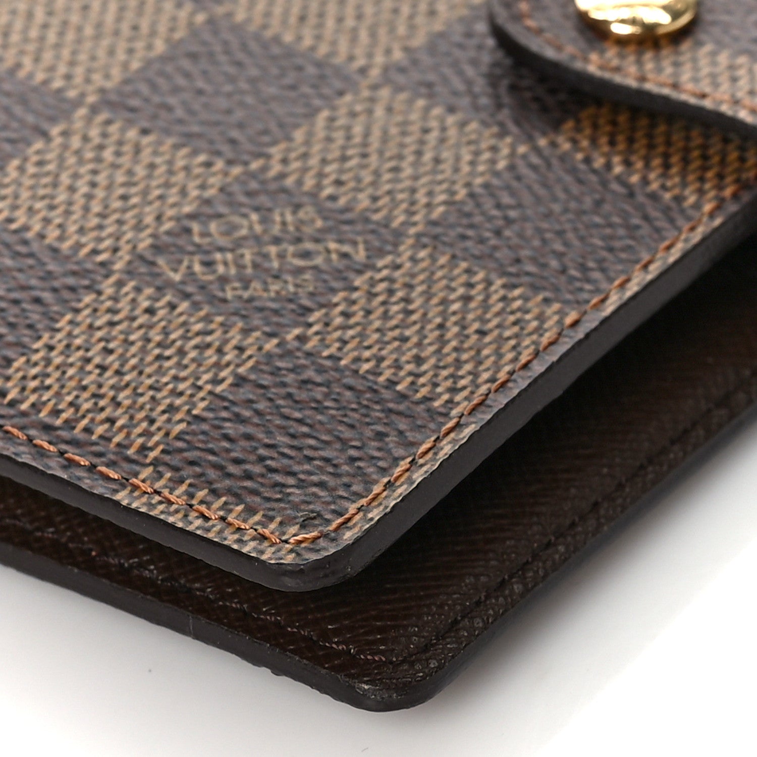 Louis Vuitton Damier Ebene Small Ring Agenda Cover 8 of 8