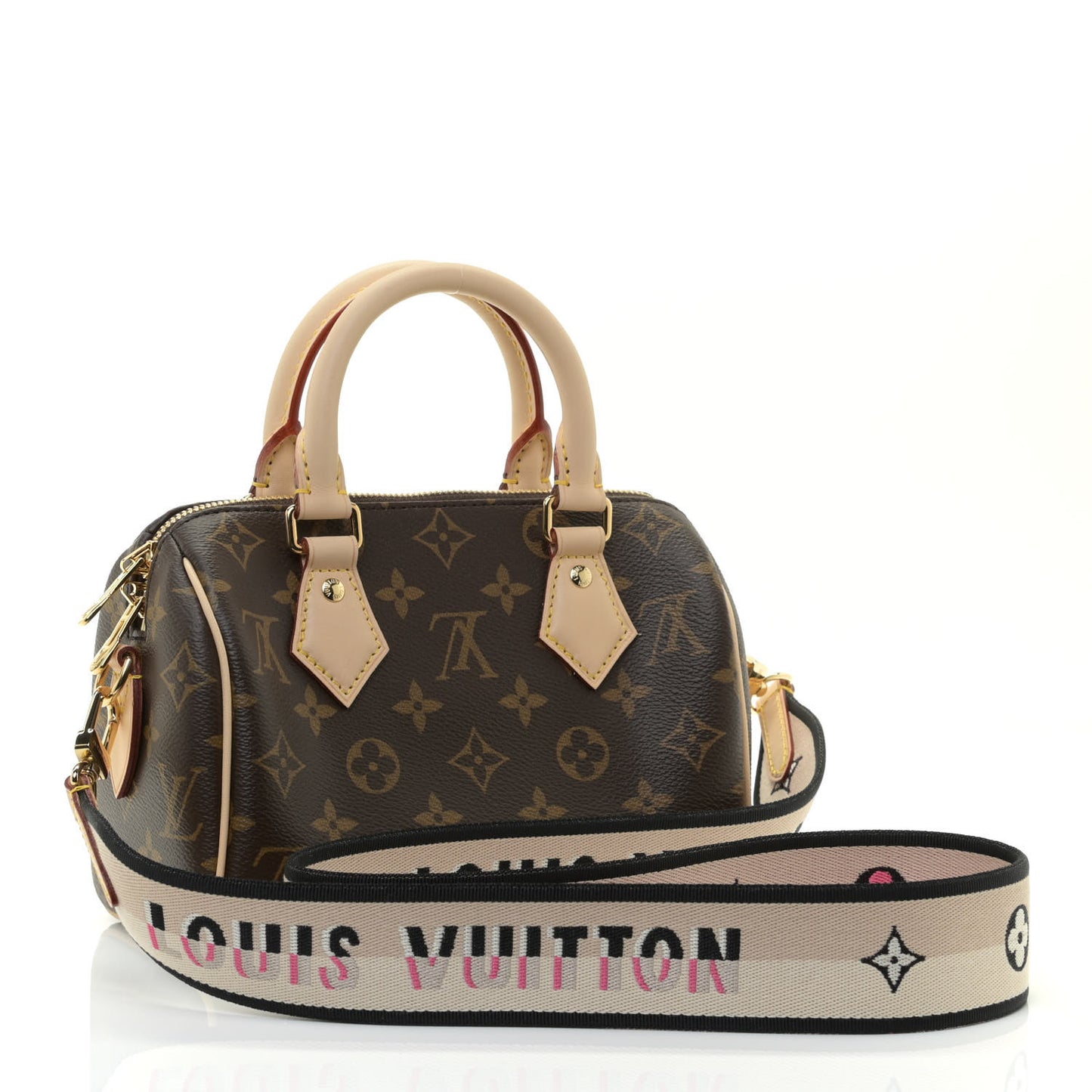 Monogram Speedy Bandouliere 20 Black