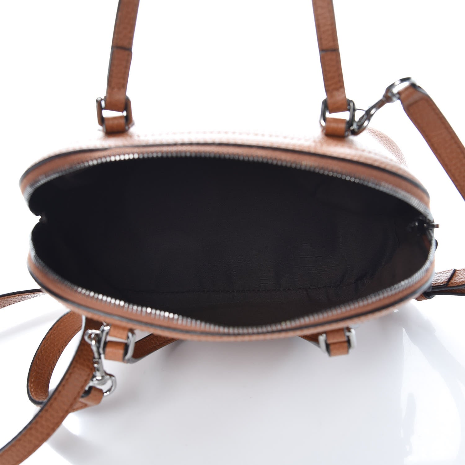 Gucci Dollar Calfskin Mini Dome Bag Saffron 5 of 10