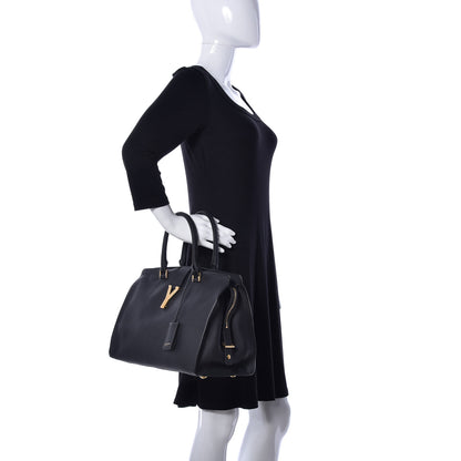 Saint Laurent Calfskin Medium Classic Y Cabas Black 2 of 8