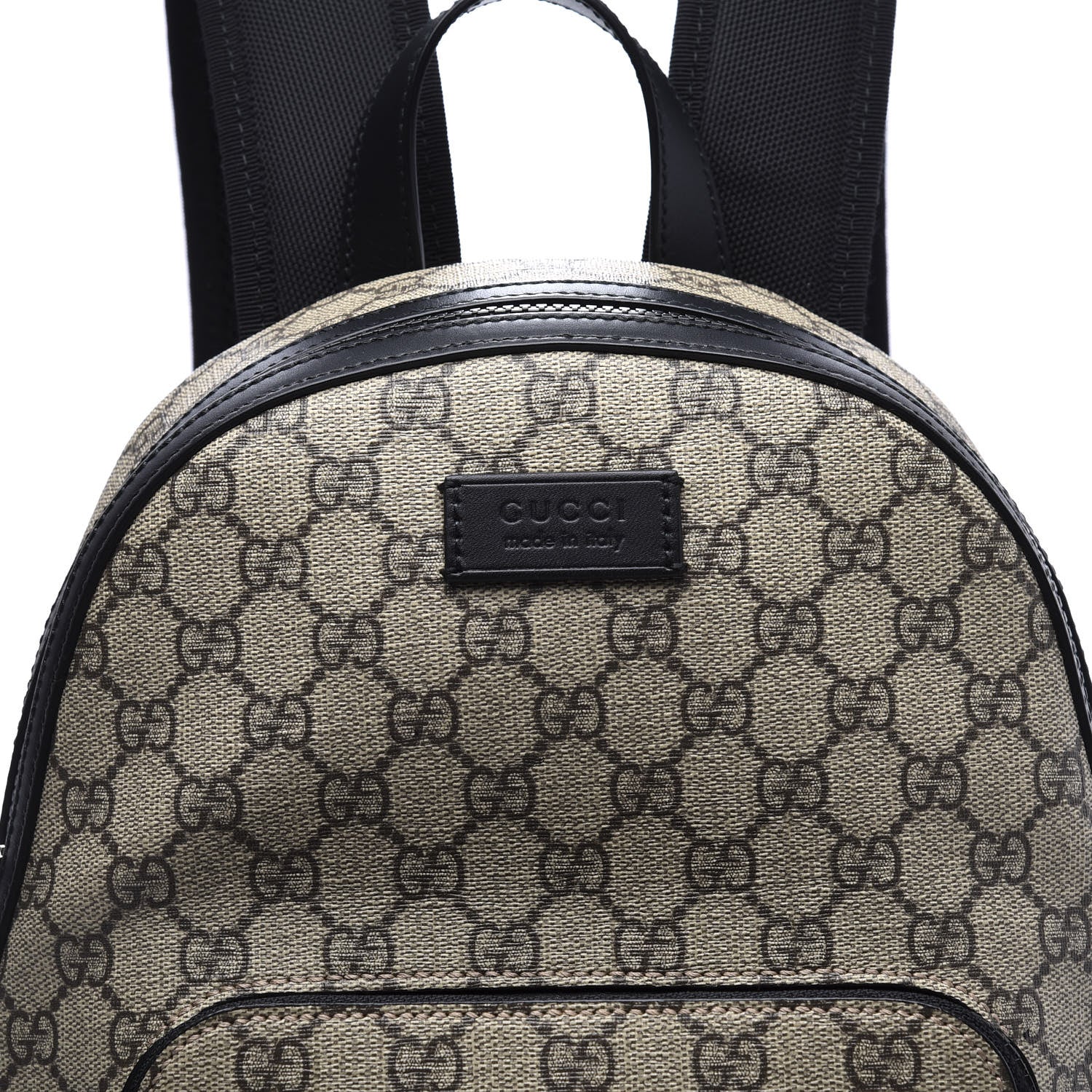 Gucci GG Supreme Monogram Small Eden Day Backpack Black 10 of 10