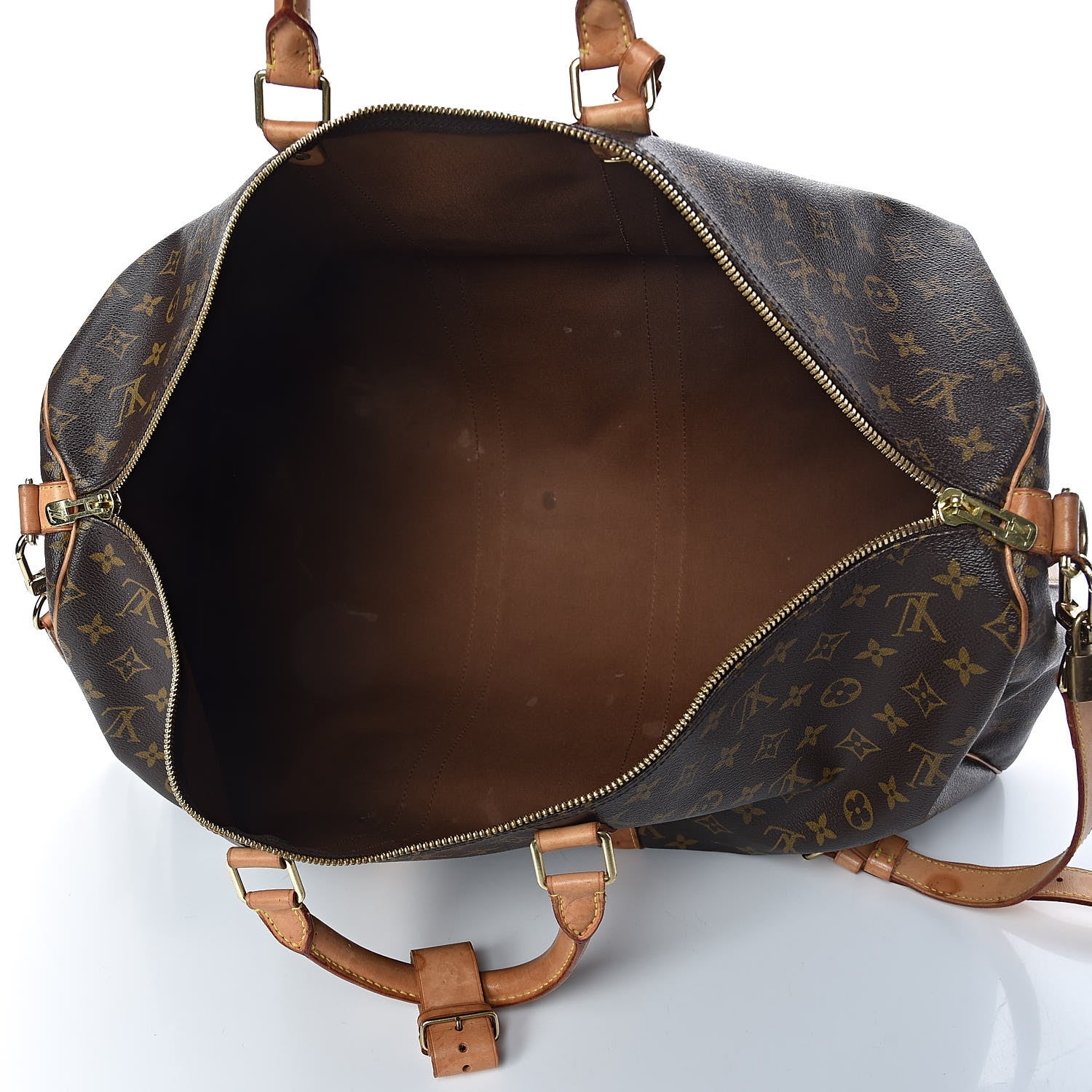 Louis Vuitton Monogram Keepall Bandouliere 55 5 of 17