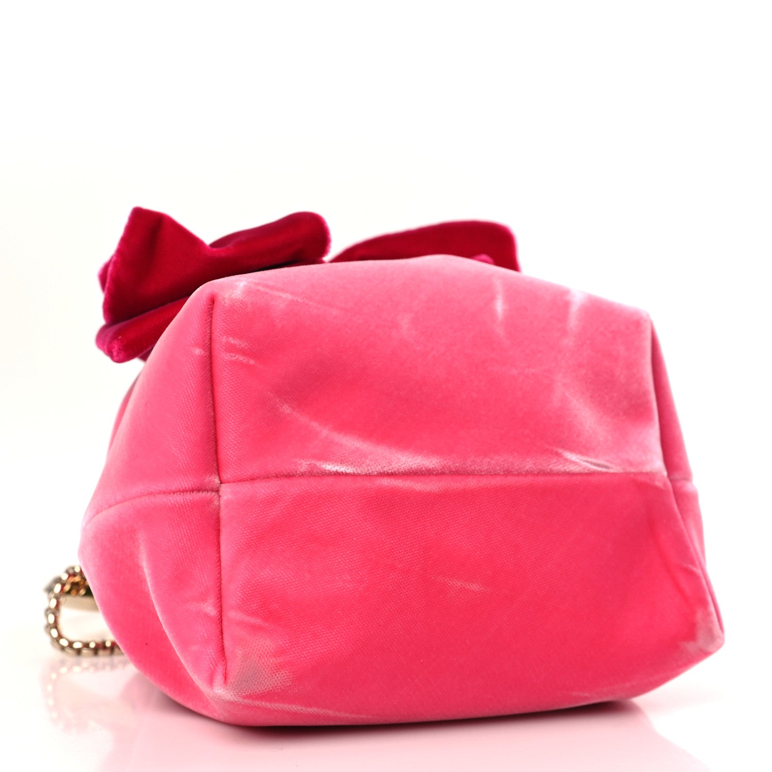 Jimmy Choo Velvet Bon Bon Bag Pink 6 of 8