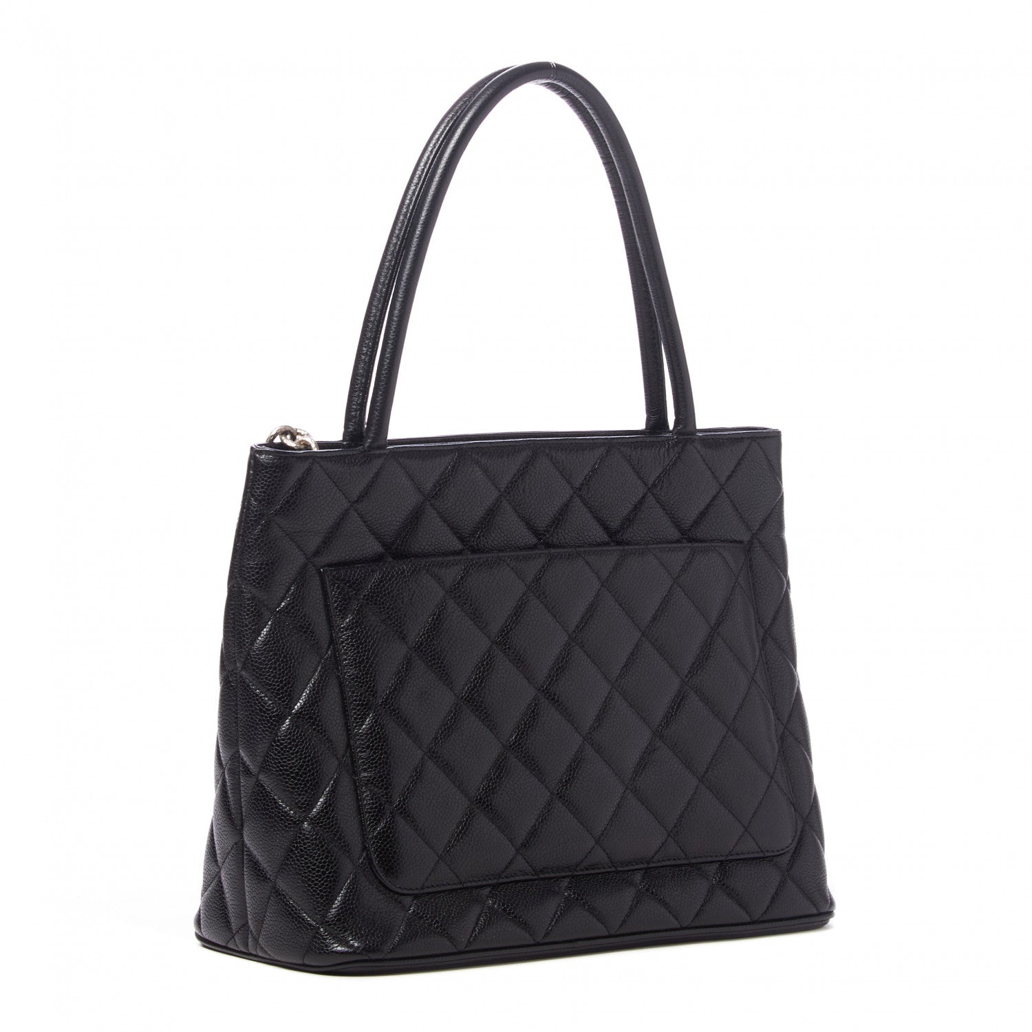 Chanel Caviar Quilted Medallion Tote Black 2 of 10