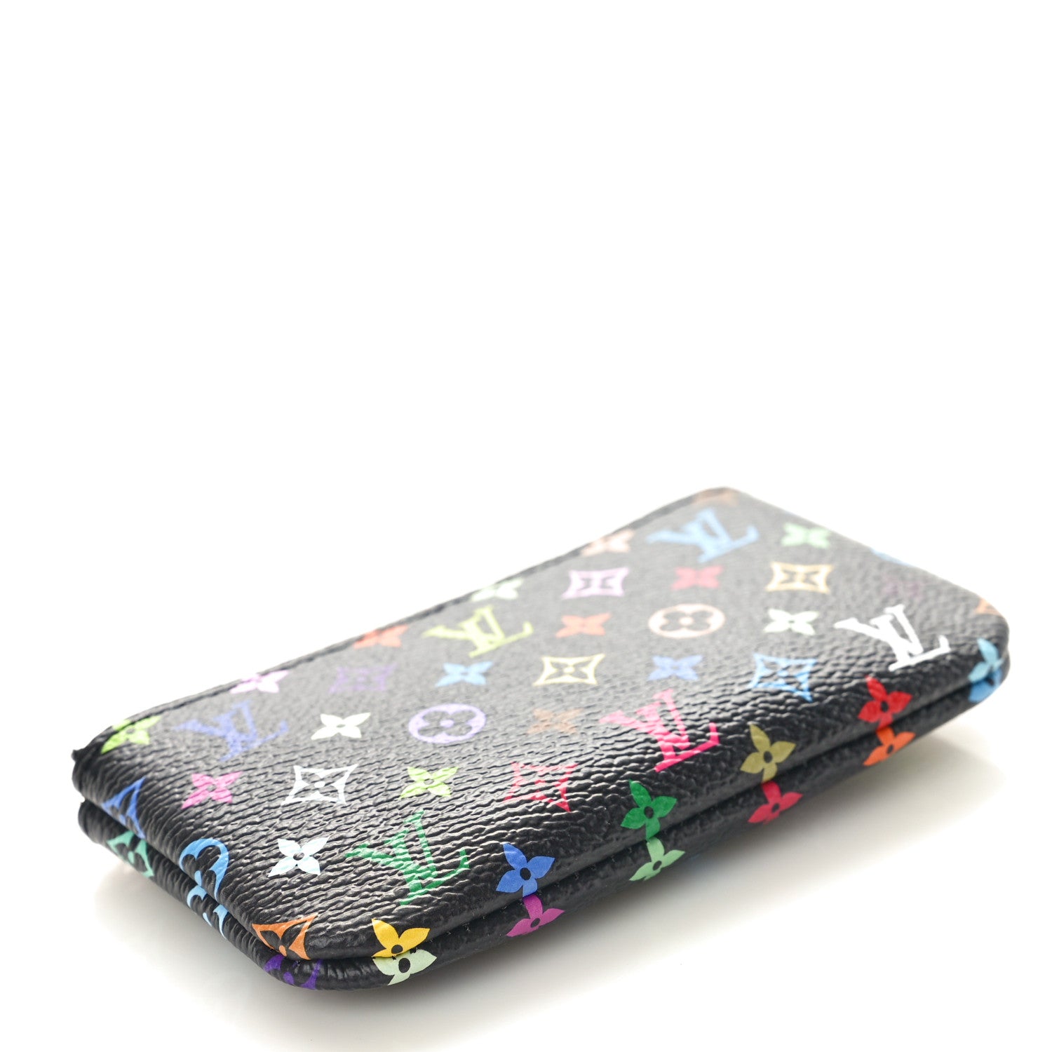 Louis Vuitton LV X TM Monogram Multicolor Key Pouch Black 4 of 7