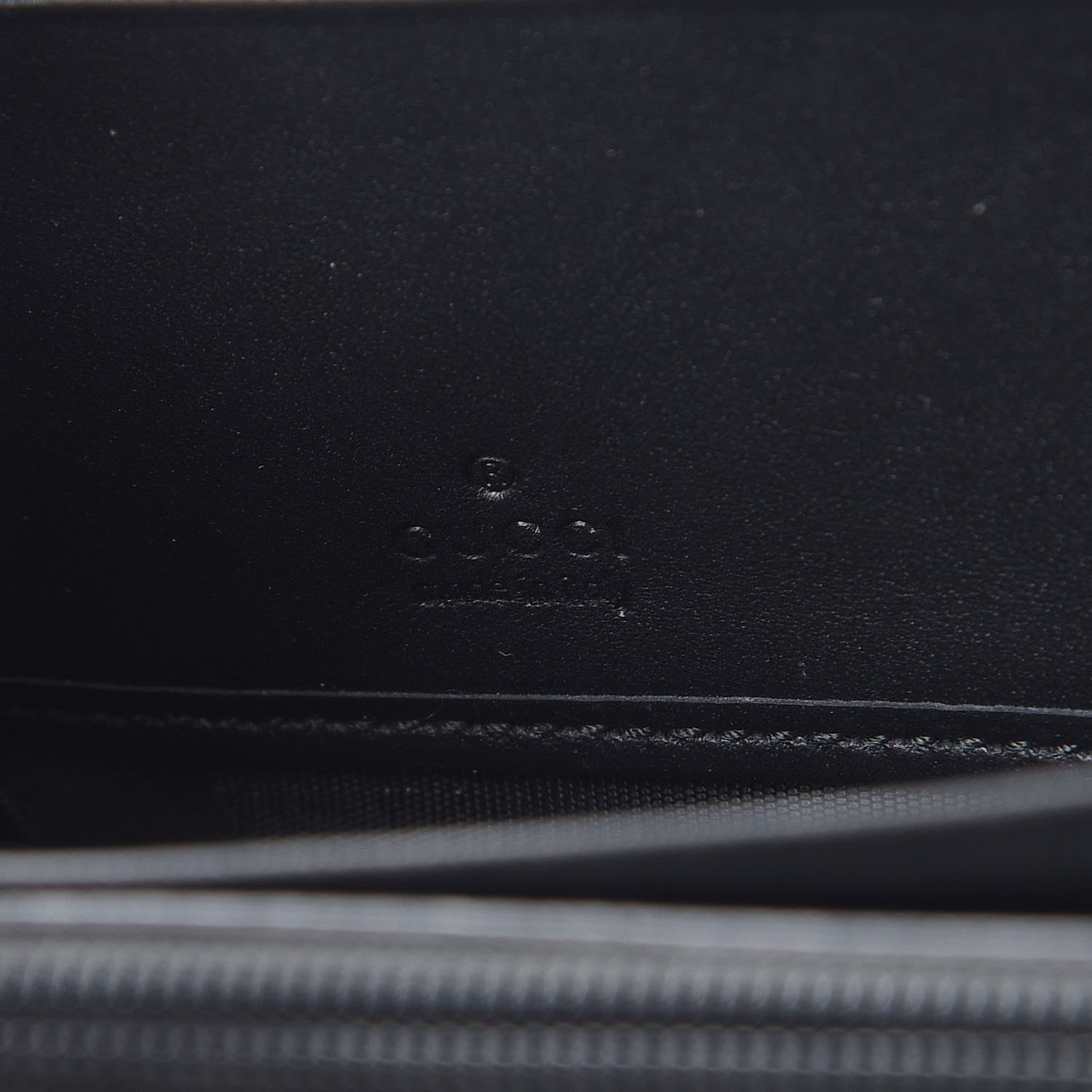 Gucci GG Supreme Monogram Caleido Zip Around Wallet Black 6 of 8