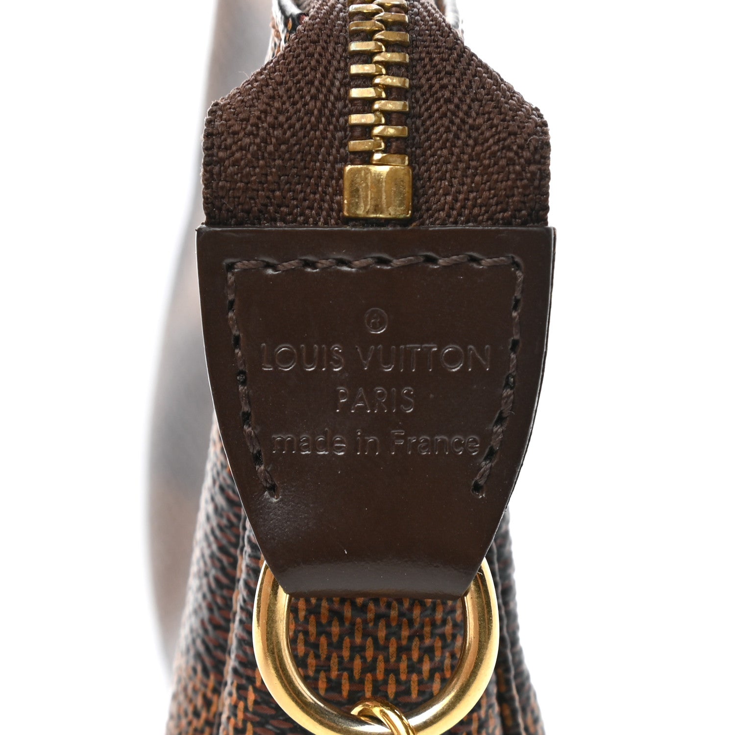 Louis Vuitton Damier Ebene Mini Pochette Accessories 6 of 8