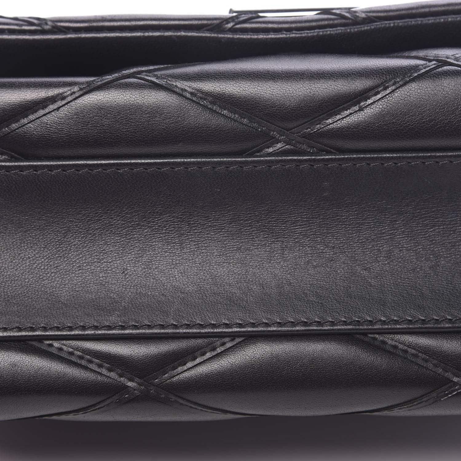 Louis Vuitton Lambskin Malletage GO-14 MM Black 8 of 11