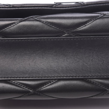 Louis Vuitton Lambskin Malletage GO-14 MM Black 8 of 11