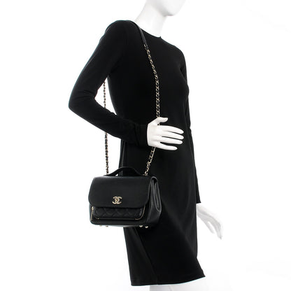 Chanel Caviar Quilted Small Business Affinity Flap Black 2 of 8