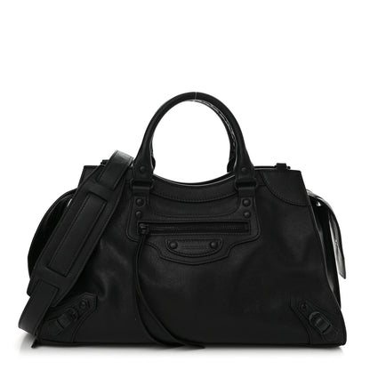 Balenciaga Calfskin Neo Classic Black Hardware City Black 1 of 11