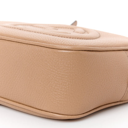 Gucci Pebbled Calfskin Small Soho Disco Bag Camelia 11 of 11