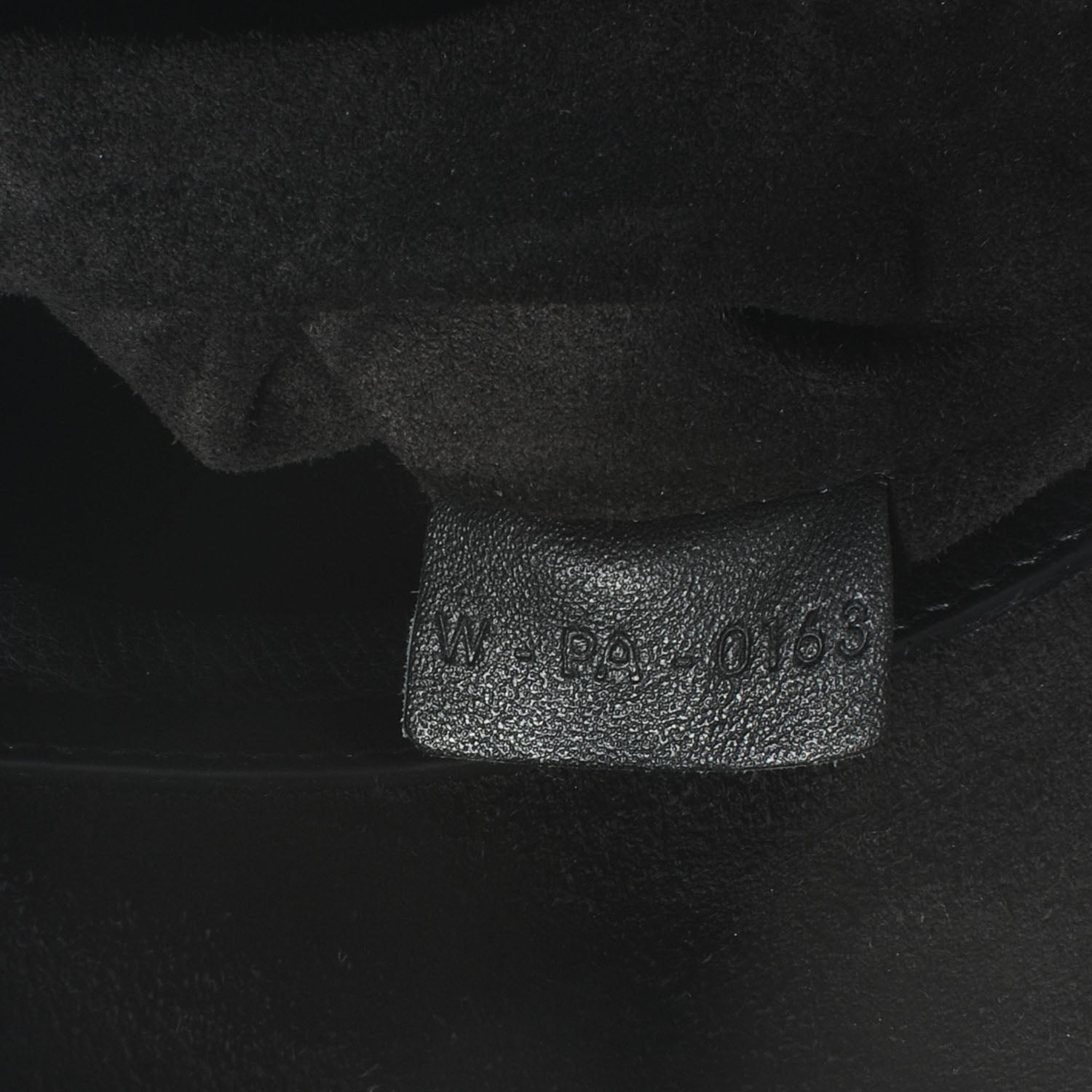 Celine Drummed Leather Large Phantom Luggage Black 9 of 9
