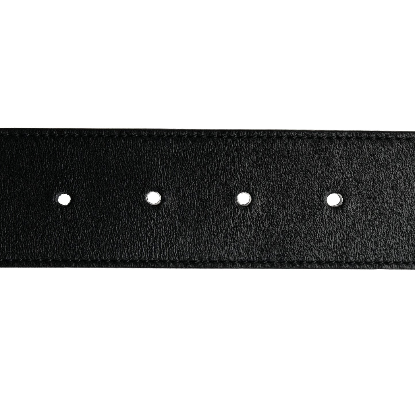 Calfskin Crystal Double G 40mm Belt 85 34 Black