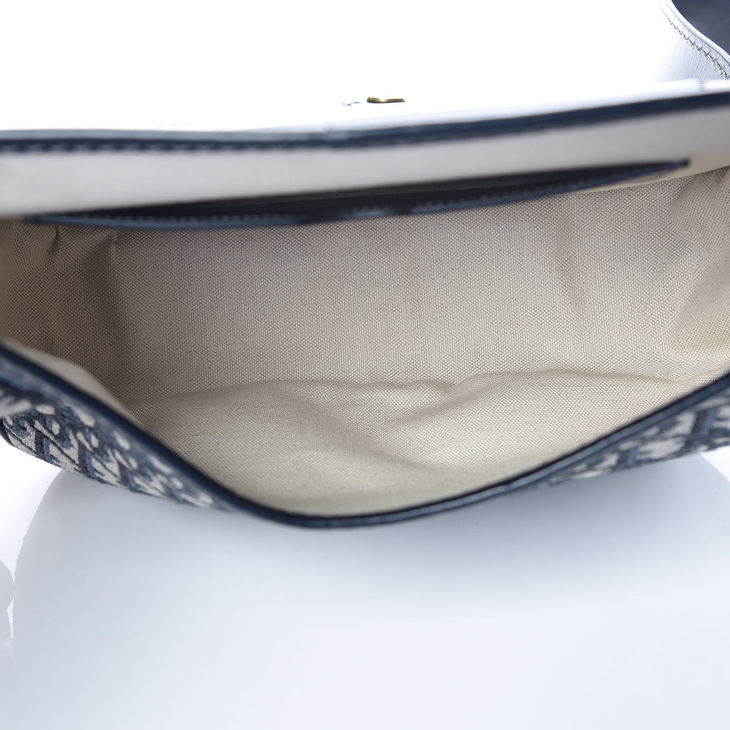 Oblique Crossbody Navy Blue